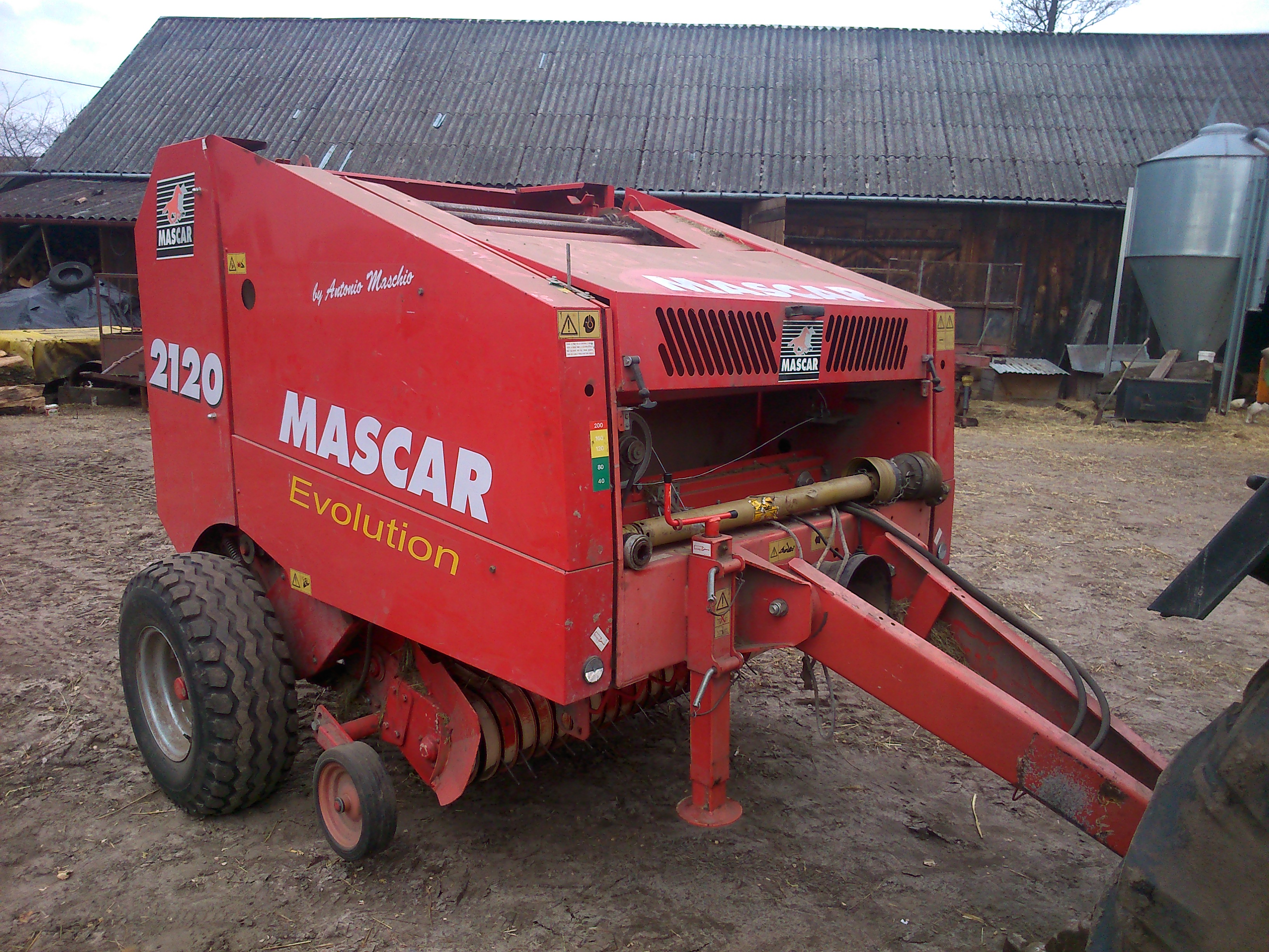 Prasa Mascar 2120 Welger Class Krone Sipma
