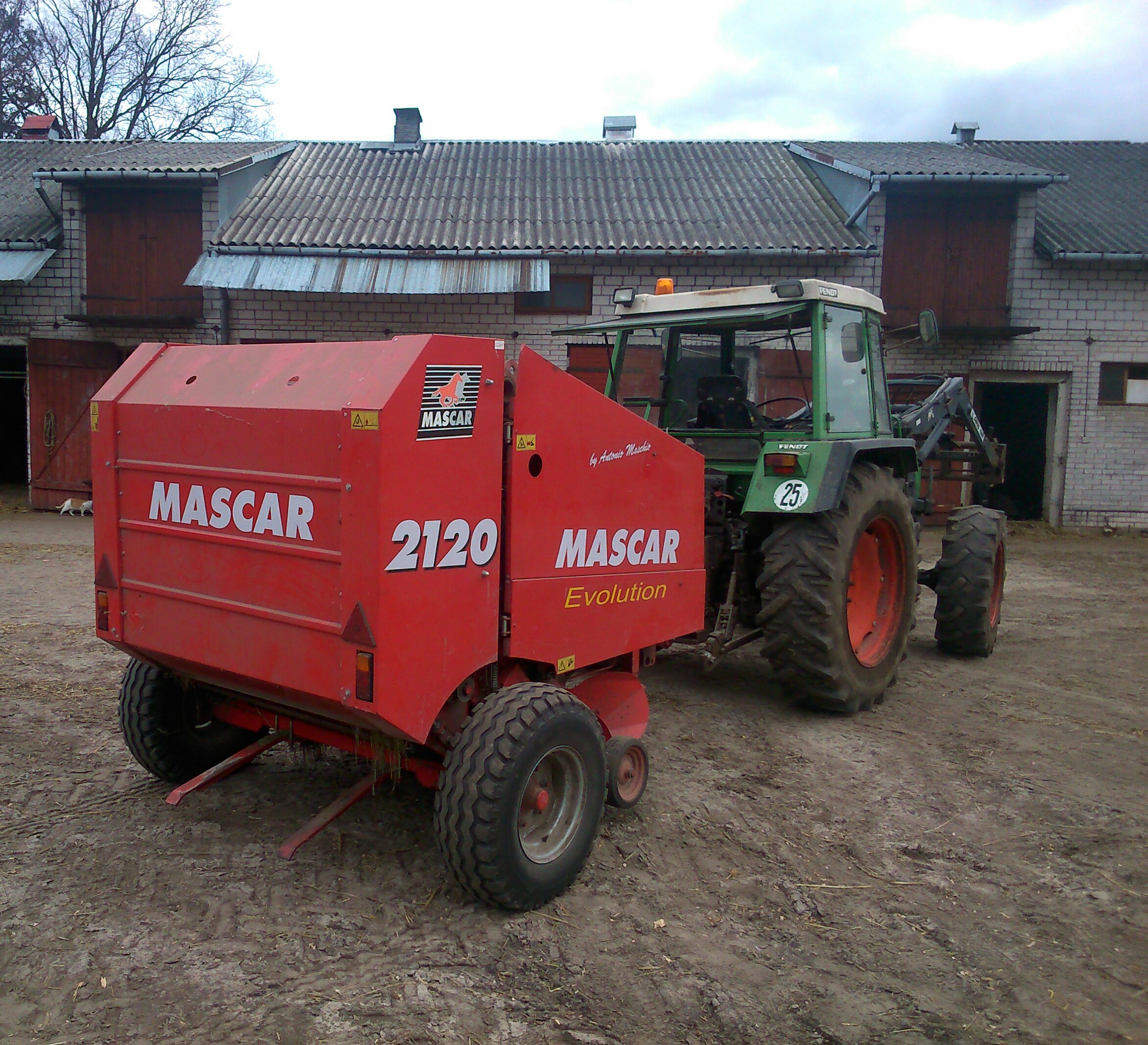 Prasa Mascar 2120 Welger Class Krone Sipma