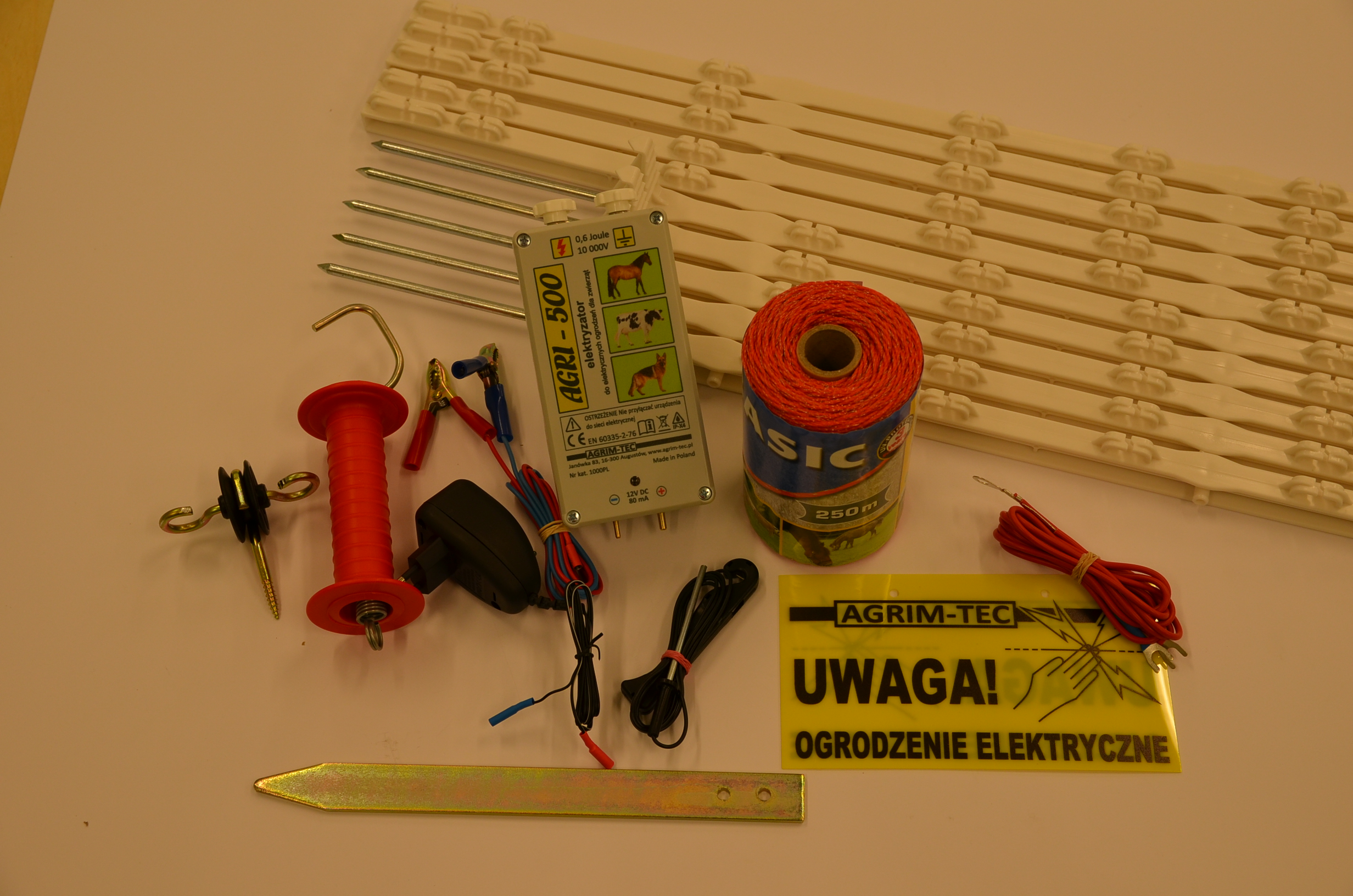 Pastuchy.Ogrodzenia elektryczne