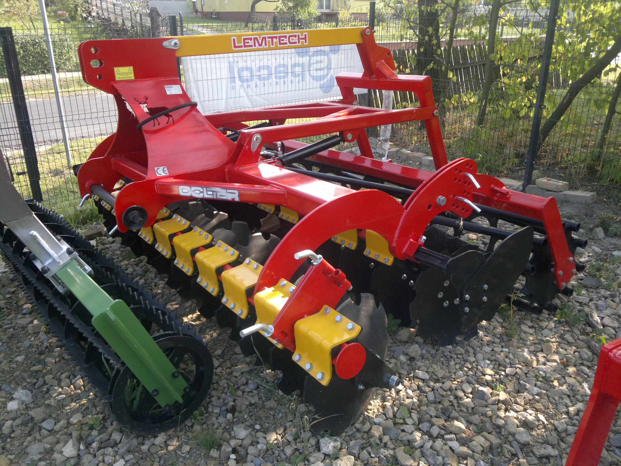 Agregat uprawowo-siewny talerzowy 3m talerz 560mm