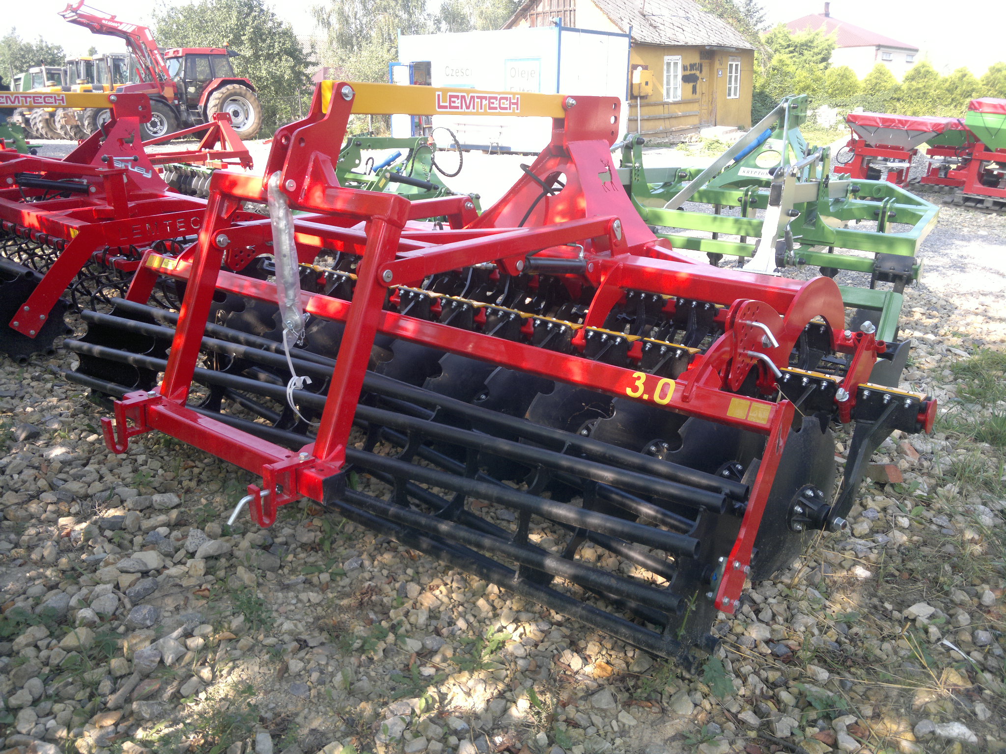 Agregat uprawowo-siewny talerzowy 3m talerz 560mm