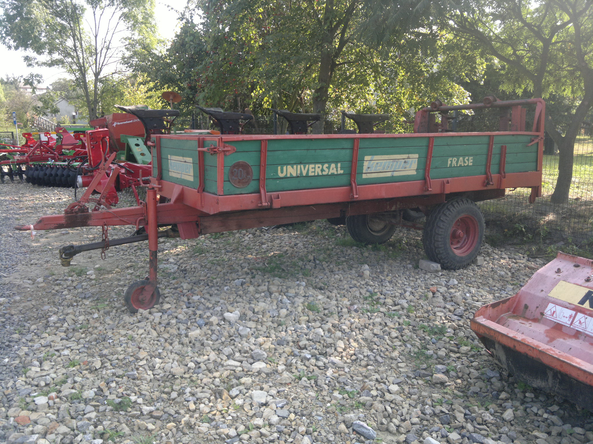 Rozrzutnik obornika Kemper 3,5t