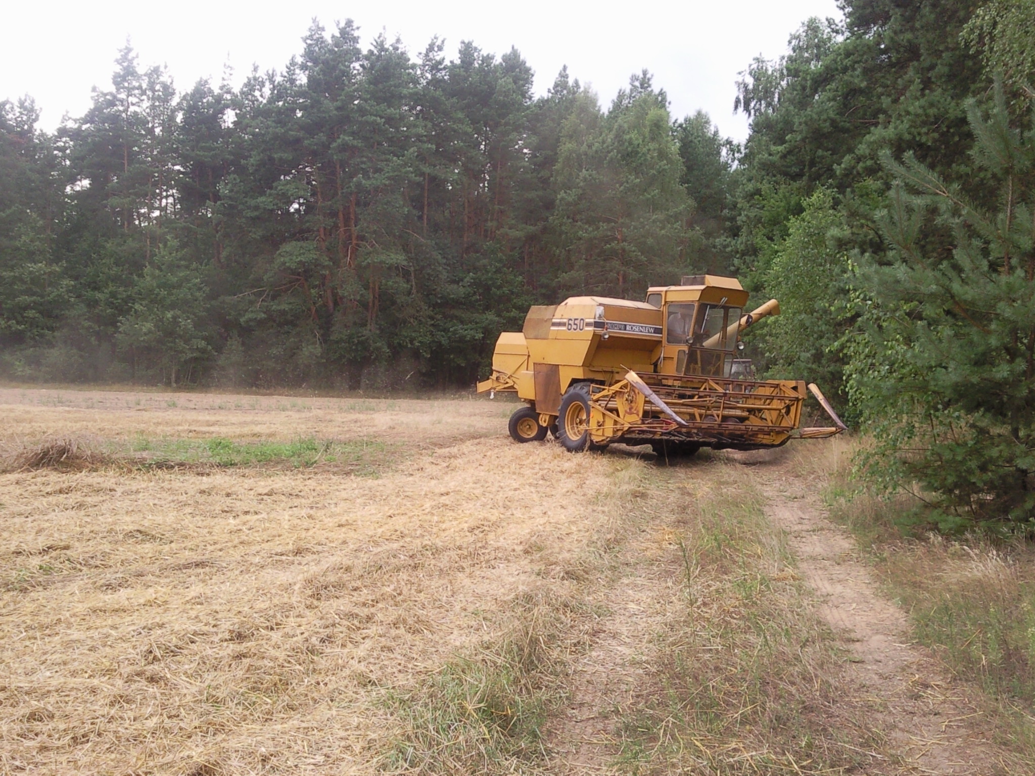 kombajn zbożowy Sampo Rosenlew 650