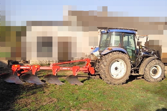 PŁUG 4 SKIBOWY SUKOV Zetor System JAK NOWY