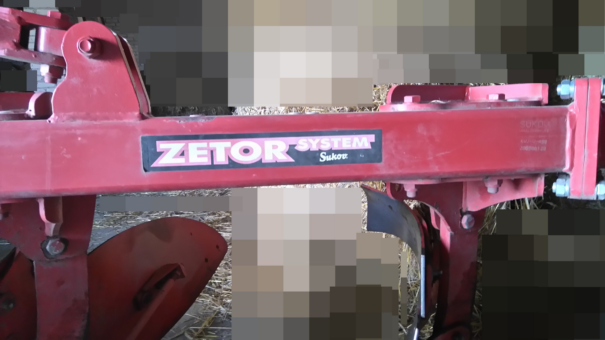 PŁUG 4 SKIBOWY SUKOV Zetor System JAK NOWY