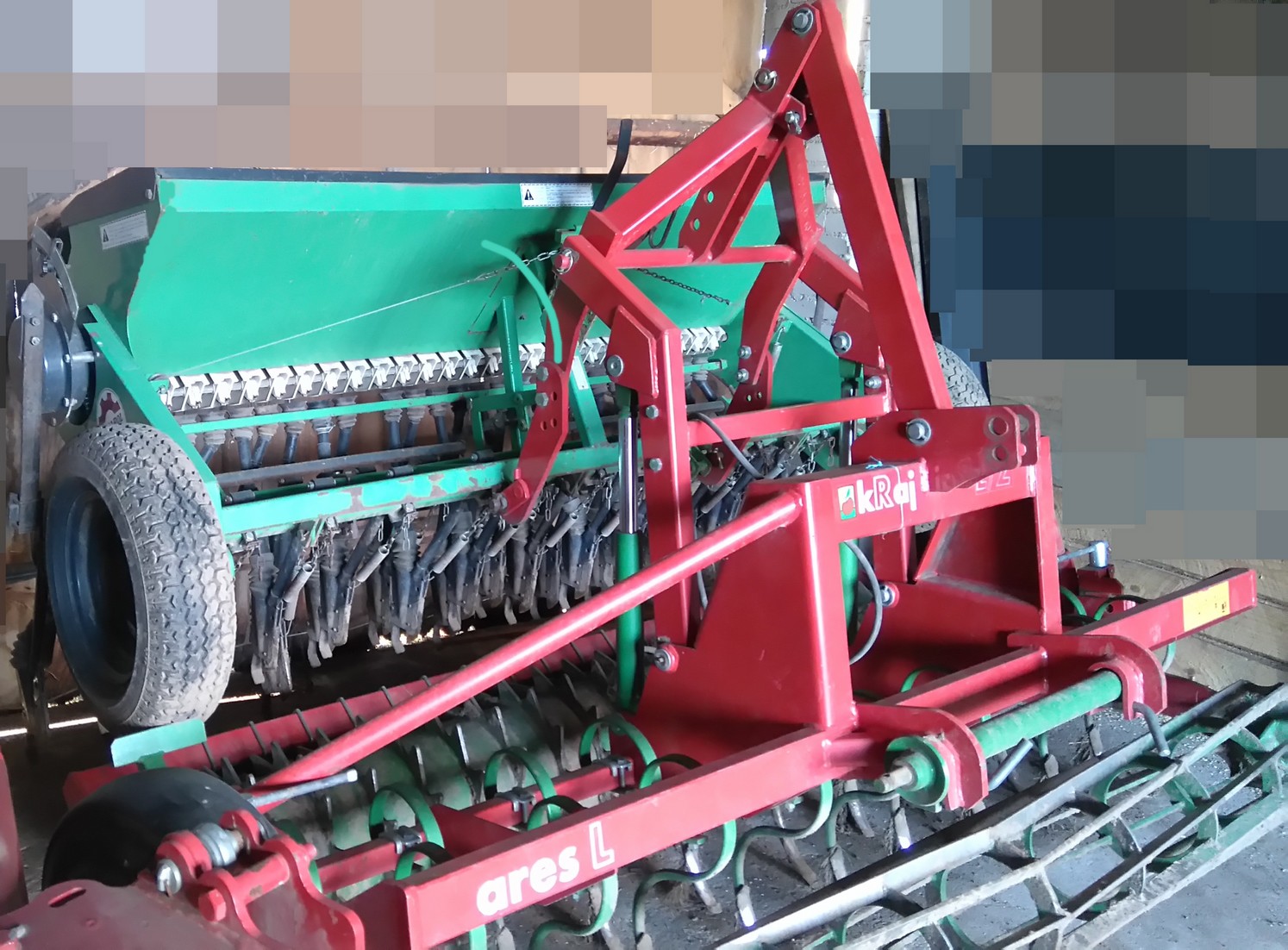 AGREGAT KRAJ ARES L/Z (dawna UNIA)  2,7m JAK NOWY