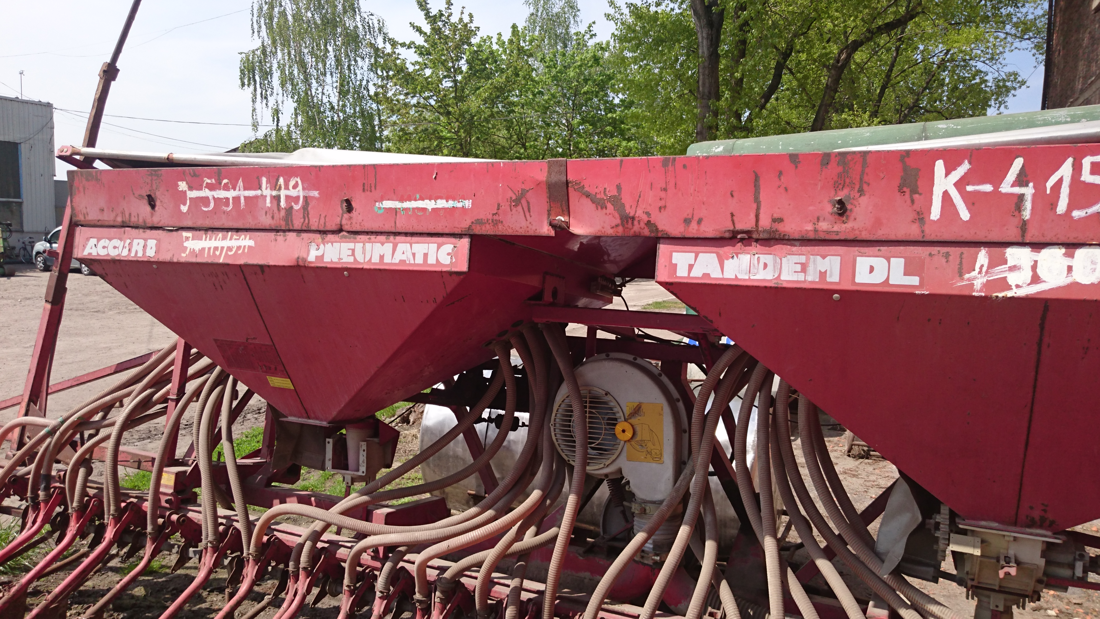 Siewnik zbożowy 6m tandem dl pneumatic