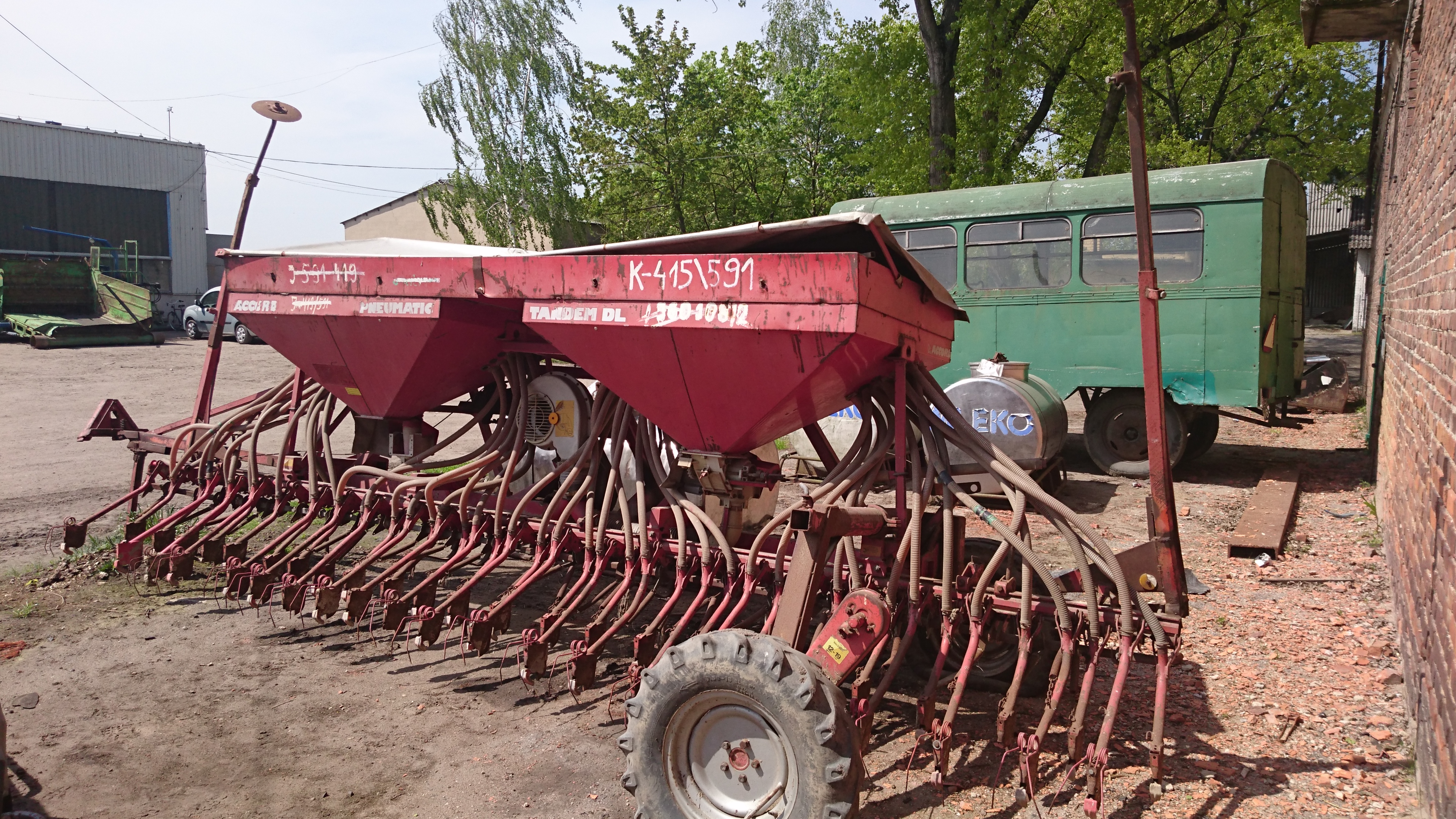 Siewnik zbożowy 6m tandem dl pneumatic