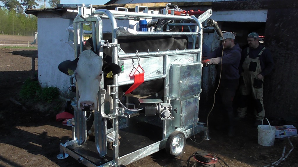 Poskrom do korekcji racic Elektryczno-Hydrauliczny