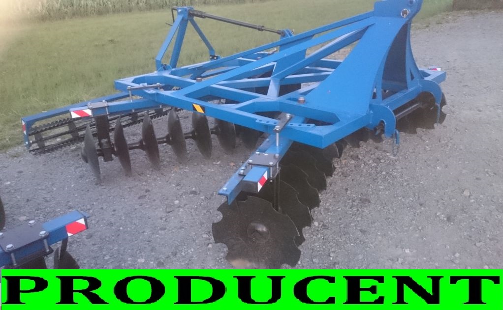 Talerzówka Brona talerzowa 2,7m 4x6 talerzy 510mm WARYŃSKI