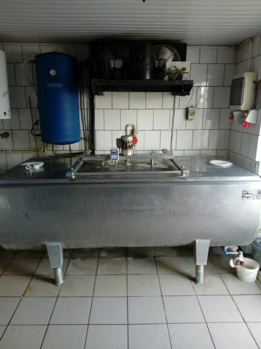 zbiornik na mleko 1200l schładzalnik mleka