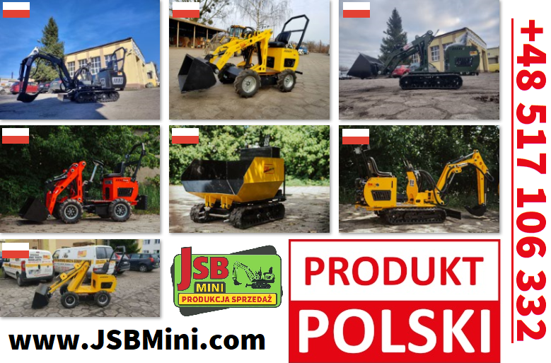 Osprzęt Rolniczy Budowlany + Koparki Ładowarki Wozidła JSB