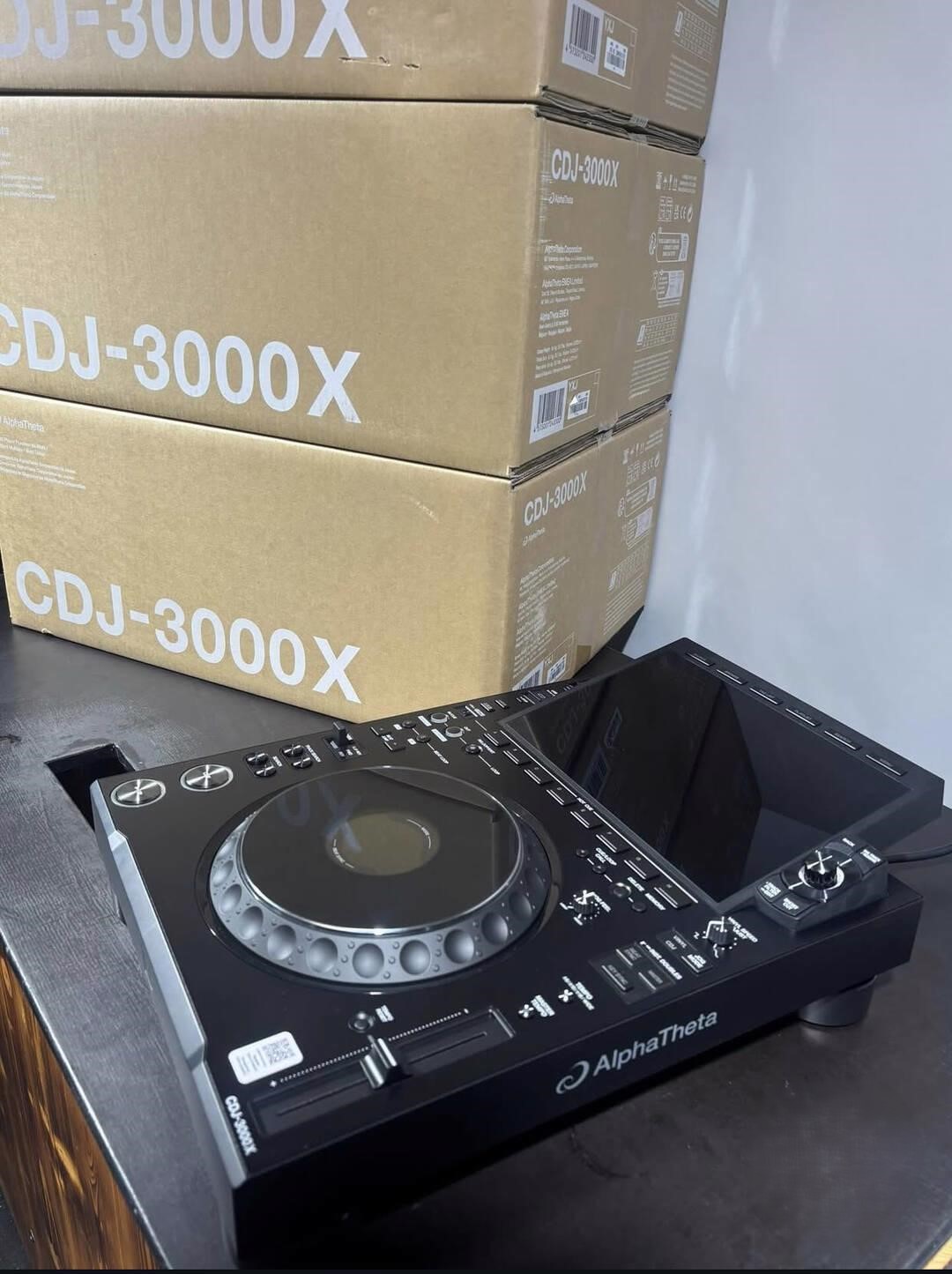 Alphatheta Cdj-3000x, Pioneer Cdj-3000, Pioneer Dj Djm-a9, Pioneer Dj Djm-v10 , Alphatheta Xdj-az, Alphatheta Omnis-duo, Pioneer Dj Opus-quad